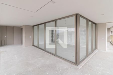 Varanda gourmet de apartamento à venda com 3 quartos, 218m² em Indianópolis, São Paulo