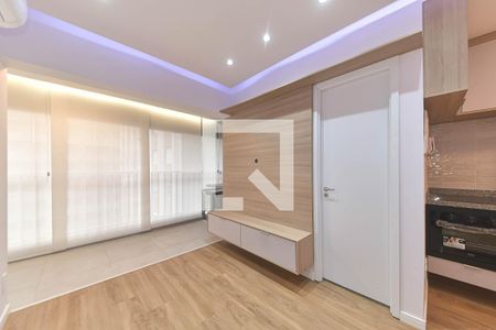 Sala de apartamento para alugar com 1 quarto, 35m² em Santo Amaro, São Paulo