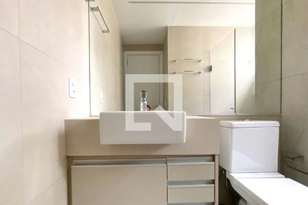 Banheiro Suíte de kitnet/studio para alugar com 1 quarto, 41m² em Lourdes, Belo Horizonte