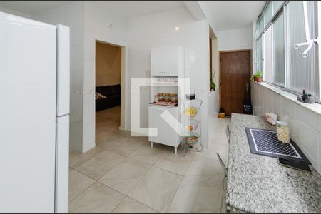 Cozinha de apartamento à venda com 3 quartos, 101m² em Jardim America, Belo Horizonte