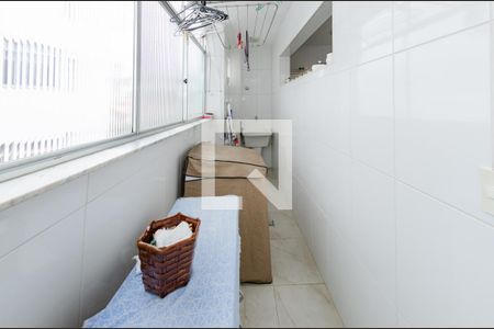 Área de serviço de apartamento à venda com 3 quartos, 101m² em Jardim America, Belo Horizonte