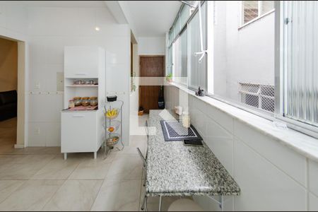 Cozinha de apartamento à venda com 3 quartos, 101m² em Jardim America, Belo Horizonte