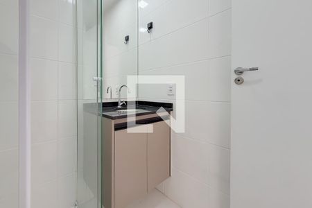 Banheiro de apartamento para alugar com 1 quarto, 28m² em Vila Dom Pedro I, São Paulo