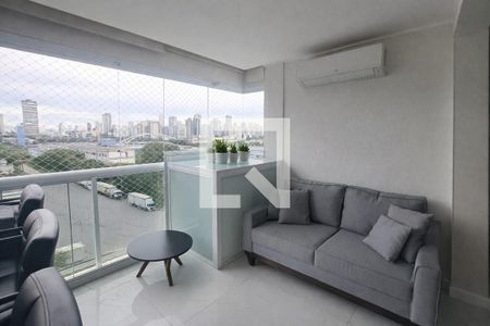 Varanda gourmet de apartamento à venda com 3 quartos, 125m² em Industrial Autonomistas, Osasco