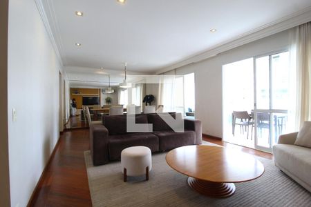 Sala de apartamento à venda com 3 quartos, 173m² em Moema, São Paulo