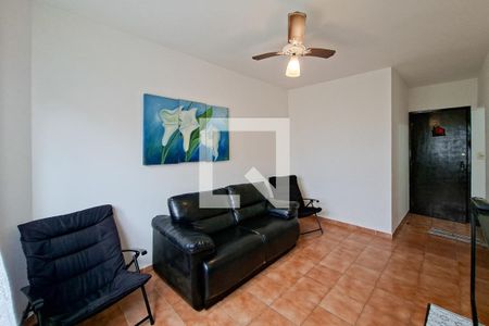 Sala de apartamento para alugar com 1 quarto, 52m² em Guilhermina, Praia Grande