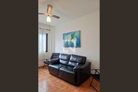 Sala de apartamento para alugar com 1 quarto, 52m² em Guilhermina, Praia Grande
