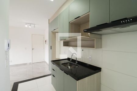 Cozinha e Área de Serviço de apartamento para alugar com 1 quarto, 38m² em Vila Dom Pedro Ii, São Paulo