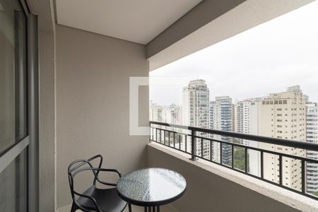 Varanda de kitnet/studio para alugar com 1 quarto, 27m² em Planalto Paulista, São Paulo