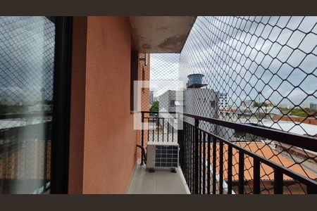 Sala de apartamento para alugar com 1 quarto, 35m² em Jardim, Santo André