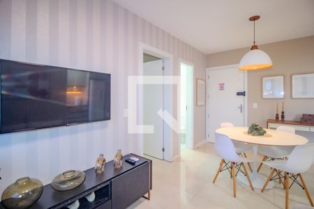 Sala de apartamento para alugar com 1 quarto, 44m² em Menino Deus, Porto Alegre