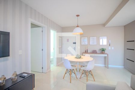 Sala de apartamento para alugar com 1 quarto, 44m² em Menino Deus, Porto Alegre