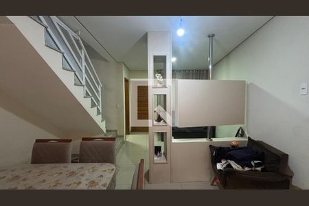 Sala - Sala de Jantar de casa à venda com 3 quartos, 195m² em Vila Vilma, Santo André