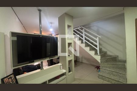 Sala - Sala de Jantar de casa à venda com 3 quartos, 195m² em Vila Vilma, Santo André