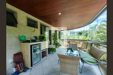 Varanda de apartamento à venda com 3 quartos, 143m² em Recreio dos Bandeirantes, Rio de Janeiro