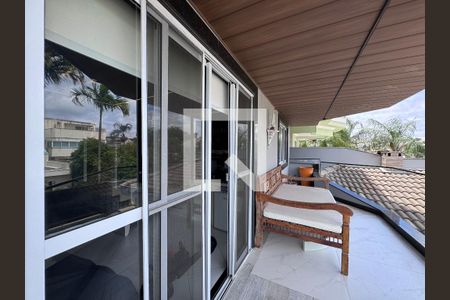 Suite 1 - varanda de casa de condomínio à venda com 4 quartos, 383m² em Recreio dos Bandeirantes, Rio de Janeiro