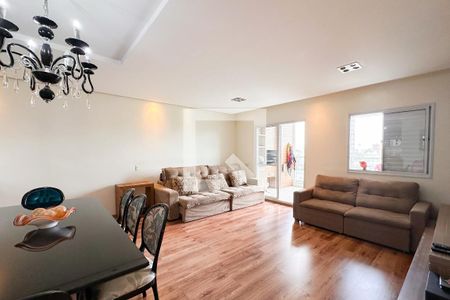 Sala de apartamento à venda com 3 quartos, 102m² em Baeta Neves, São Bernardo do Campo