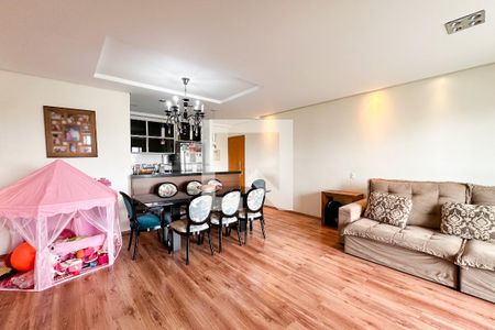 Sala de apartamento à venda com 3 quartos, 102m² em Baeta Neves, São Bernardo do Campo