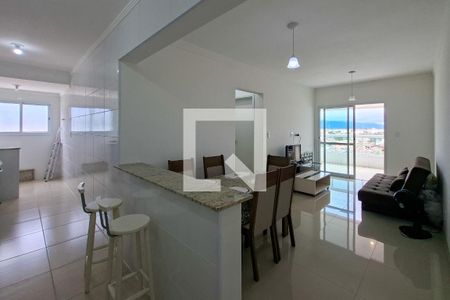 Sala de apartamento para alugar com 2 quartos, 119m² em Guilhermina, Praia Grande