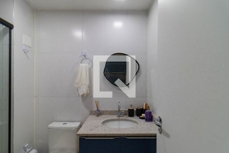 Banheiro de kitnet/studio à venda com 1 quarto, 27m² em Pompeia, São Paulo