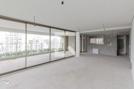 Sala de apartamento à venda com 3 quartos, 218m² em Indianópolis, São Paulo