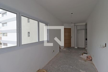 Sala de apartamento para alugar com 1 quarto, 49m² em Jardim Bela Vista, Santo André