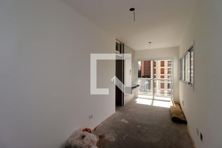 Sala de apartamento para alugar com 1 quarto, 49m² em Jardim Bela Vista, Santo André