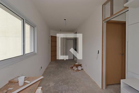 Sala de apartamento para alugar com 1 quarto, 49m² em Jardim Bela Vista, Santo André