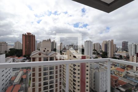 Sacada da Sala de apartamento para alugar com 1 quarto, 49m² em Jardim Bela Vista, Santo André