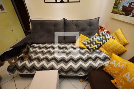 Sala de TV de apartamento à venda com 3 quartos, 73m² em Jardim do Estádio, Santo André