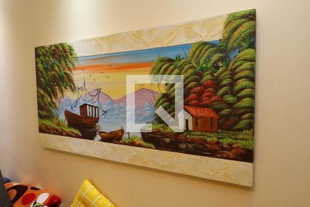 Sala de TV de apartamento à venda com 3 quartos, 73m² em Jardim do Estádio, Santo André