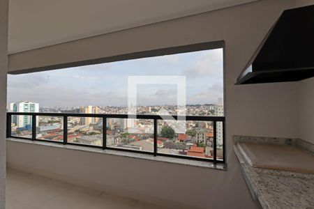 Varanda Gourmet de apartamento à venda com 2 quartos, 69m² em Parque das Nações, Santo André