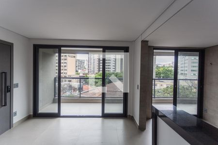 Varanda na Sala de apartamento para alugar com 3 quartos, 98m² em Lourdes, Belo Horizonte