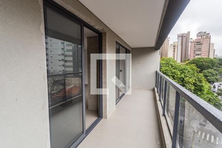 Varanda na Sala de apartamento para alugar com 3 quartos, 98m² em Lourdes, Belo Horizonte