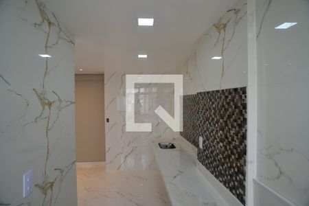 Cozinha de apartamento à venda com 2 quartos, 58m² em Itanhangá, Rio de Janeiro