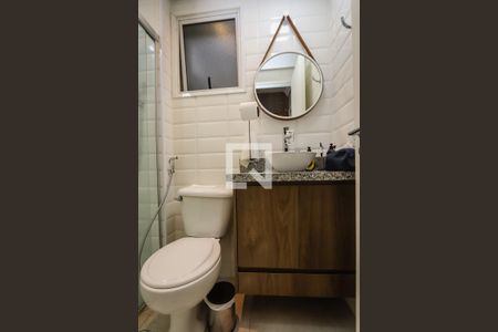 Banheiro da Suite de apartamento para alugar com 1 quarto, 38m² em Jardim Paulista, São Paulo