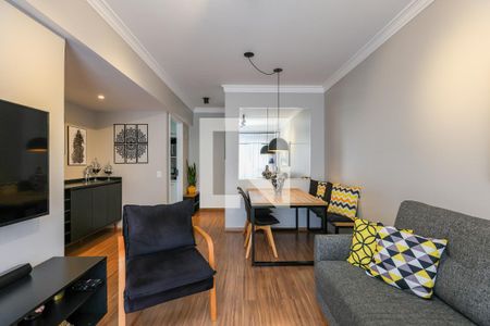 Sala de apartamento à venda com 2 quartos, 68m² em Super Quadra Morumbi, São Paulo