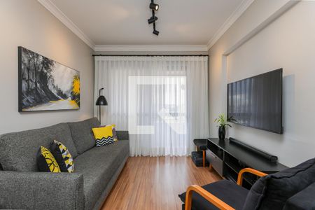 Sala de apartamento à venda com 2 quartos, 68m² em Super Quadra Morumbi, São Paulo