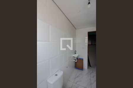 Banheiro da Suíte de apartamento para alugar com 3 quartos, 90m² em Jaraguá, Belo Horizonte