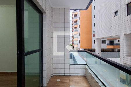 Sacada  de apartamento para alugar com 1 quarto, 50m² em Vila Tupi, Praia Grande