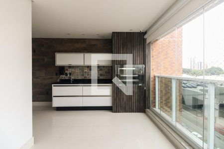 Varanda Gourmet de apartamento à venda com 4 quartos, 228m² em Vila Gomes Cardim, São Paulo