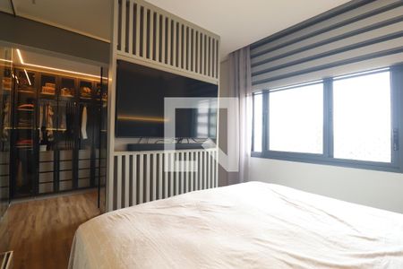 Quarto 1 suíte de apartamento à venda com 2 quartos, 105m² em Vila Assunção, Santo André