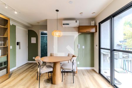 Sala de apartamento para alugar com 1 quarto, 34m² em Campos Elíseos, São Paulo