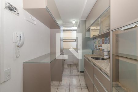 Cozinha de apartamento para alugar com 1 quarto, 50m² em Cristal, Porto Alegre