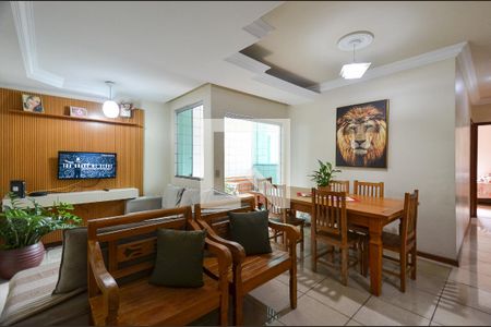 Sala Ambientes de apartamento à venda com 3 quartos, 81m² em Palmares, Belo Horizonte
