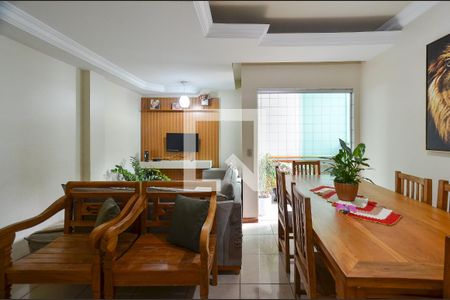 Sala Ambientes de apartamento à venda com 3 quartos, 81m² em Palmares, Belo Horizonte