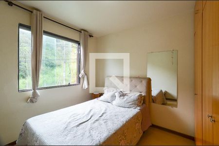 suíte de apartamento à venda com 3 quartos, 81m² em Palmares, Belo Horizonte