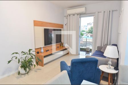 Sala de apartamento à venda com 3 quartos, 97m² em Grajaú, Rio de Janeiro