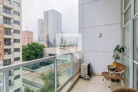 Varanda de apartamento para alugar com 1 quarto, 83m² em Vila Gertrudes, São Paulo