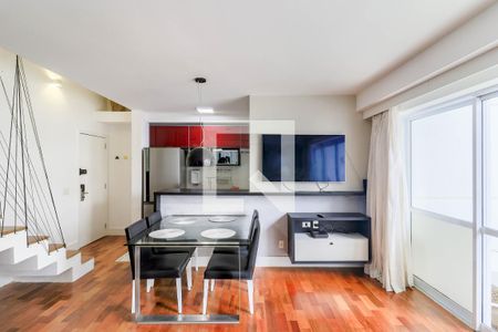 Sala de apartamento para alugar com 1 quarto, 83m² em Vila Gertrudes, São Paulo